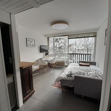 Studio Quartier Calme Centre Ville Vue Mont Blanc Chamonix Mont Blanc Exterior foto