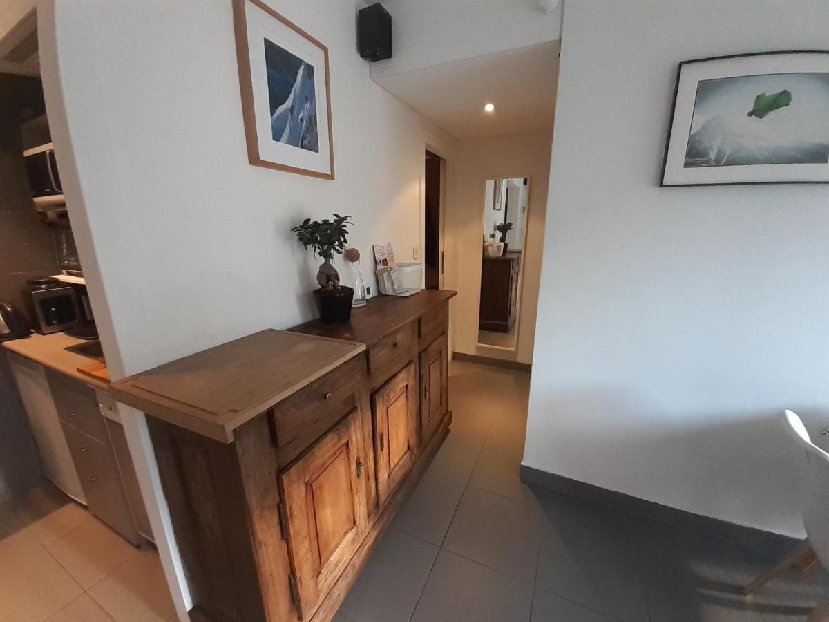 Studio Quartier Calme Centre Ville Vue Mont Blanc Chamonix Mont Blanc Exterior foto