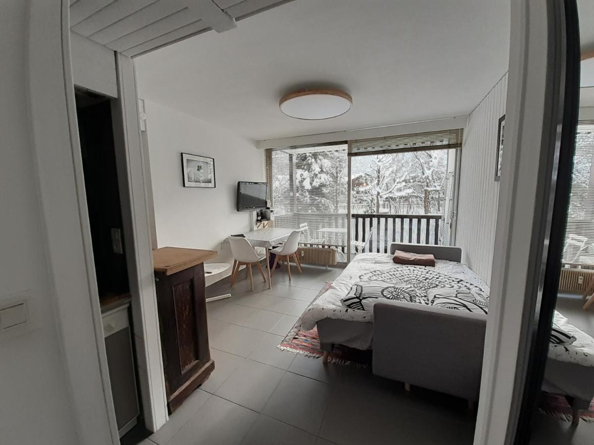 Studio Quartier Calme Centre Ville Vue Mont Blanc Chamonix Mont Blanc Exterior foto