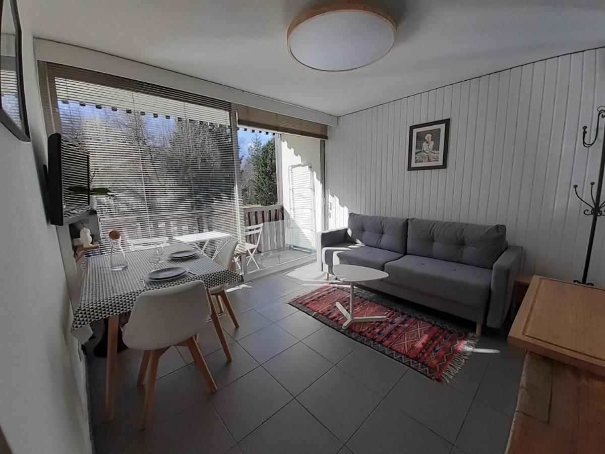 Studio Quartier Calme Centre Ville Vue Mont Blanc Chamonix Mont Blanc Exterior foto